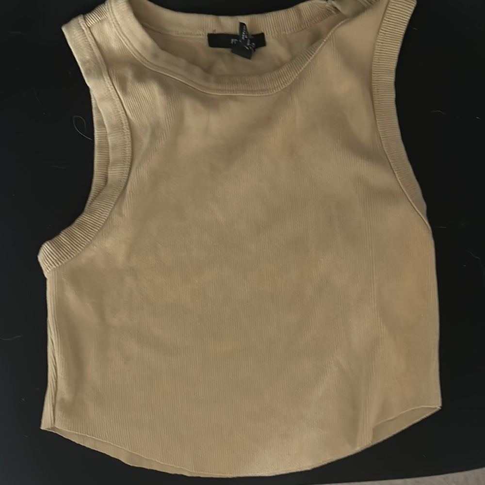 Tank forever 21 tan